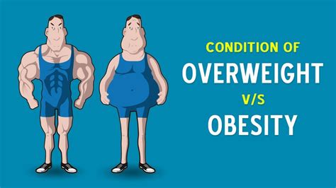 weight is overweight the same as obese